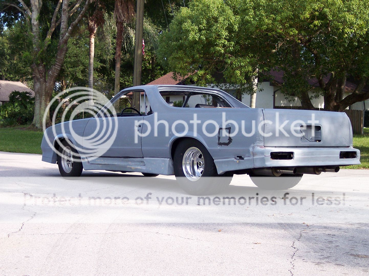 7887 El Camino Gbody 117" wheelbase PROSTREET TOURING DRAG CHASSIS